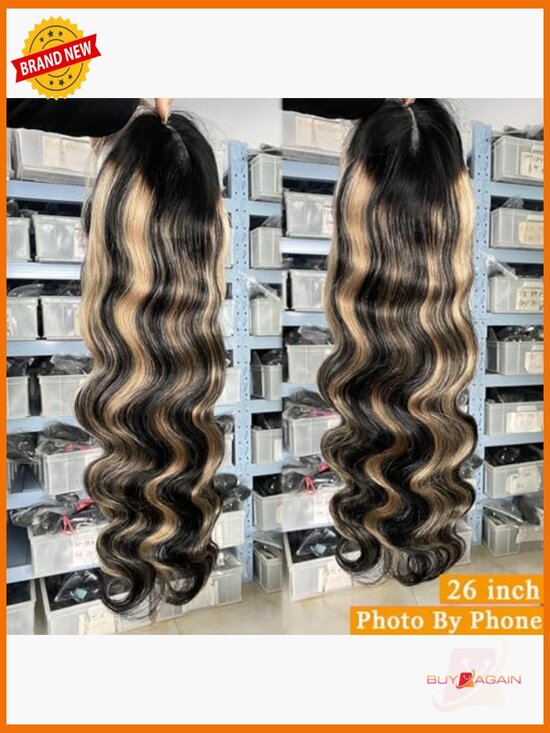 Body Wave HD Lace Front Wig 13x6 Transparent 180 Density